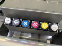 Nueva Impresora de Inyección de Tinta Semiautomática A3 Dual DX7 UV de Cama Plana Todo en Uno, Película AB Imprimible, Etiqueta 3D de TPU