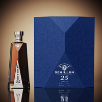 Boîte d'emballage magnétique personnalisable pour bouteilles de whisky, vodka, gin, tequila, rhum, brandy, avec poignée, impression par lamination brillante, fabriquée en Chine