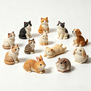 Figura de Animal Geométrica Minimalista Moderna de Resina, Escultura Estilo <span class=keywords><strong>Origami</strong></span> para Decoración de Escritorio de Oficina y Estantería - Product Image 4