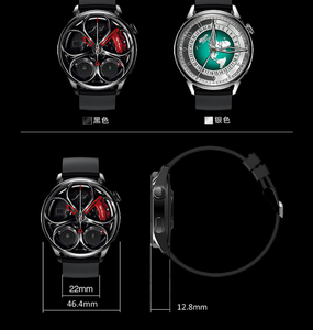 Bán Hot GT5 1.28 inch Vòng hiển thị <span class=keywords><strong>Smartwatch</strong></span> NFC tập thể dục Heart Rate Monitor reloj inteligente không dây sạc thông minh đồng hồ - Product Image 5