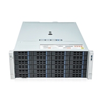 Fabricante 4U ATX 24 Bays Server Rack SAS/SATA Backplane Cabinet con HDD para Laptop & Server Use PC Material Disponible Stock