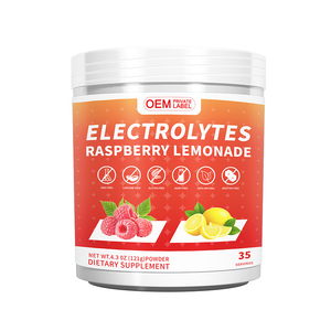 Poudre d'électrolytes pour adultes en gros, saveur limonade à la framboise, 50 portions, sans sucre, complément d'hydratation, magnésium, <span class=keywords><strong>potassium</strong></span> - Product Image 1
