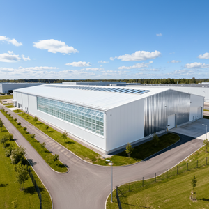 Atelier métallique avec supports de structure modulaire pour une installation rapide et une disposition flexible pour les lignes de production. - Product Image 4