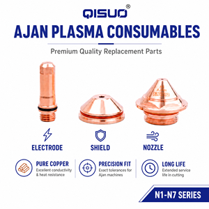 หัวตัดพลาสม่า CNC รุ่น N1N2 <span class=keywords><strong>N3</strong></span> <span class=keywords><strong>N4</strong></span> <span class=keywords><strong>N5</strong></span> N6 N7 ซีรีส์ หัวตัดพลาสม่า อะไหล่สิ้นเปลืองสำหรับตัดโลหะ - Product Image 5