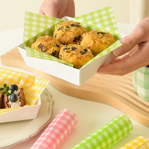 Chất lượng cao tùy chỉnh dùng một lần không thấm mỡ Giấy nướng cho cấp thực phẩm bao bì cho gói bánh mì kẹp thịt Cookie khác thức ăn nhanh - Product Image 6