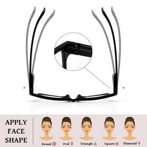 Hot bán siêu nhẹ chống ánh sáng màu xanh hợp thời trang Eyewear vuông khung hình chữ nhật cổ điển Kính đọc sách phụ nữ người đàn ông - Product Image 3