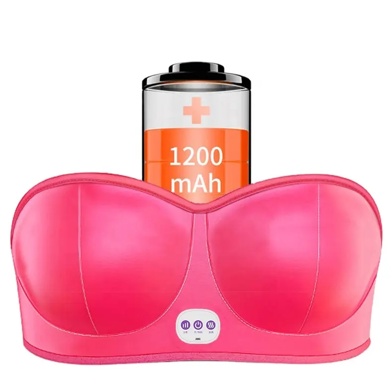 Plug style or Charging style chest Enlargement Vibrating Bra care Enhancer cups breast massage nipple enhancement