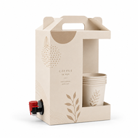 Emballage de café en boîte avec logo personnalisé 32/64/96oz 1L 2L, sac en aluminium pour café à emporter, vente en gros pour les cafés