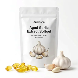 Venta al por mayor de fábrica: Suplemento de huesos de ajo en cápsulas blandas, extracto natural antioxidante de ajo, 300 cápsulas de ajo envejecido, suministro de China - Product Image 1