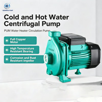 Pompe à eau centrifuge électrique haute pression compacte avec garantie de 24 mois, vente en gros pour l'irrigation domestique et agricole