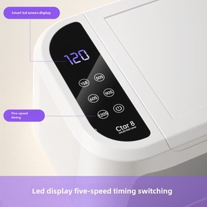 High-Power LED UV Nail Art Lamp Quick-Drying <b>Light</b> Therapy Machine for Nail Polish for Shops-Factory Wholesale - Product Image 5