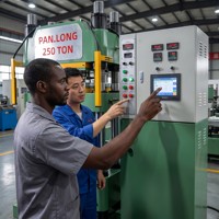 Presse de moulage de poudre MMC/UMC haute efficacité 250 tonnes pour la production de vaisselle en mélamine - Ligne de production de vaisselle en mélamine