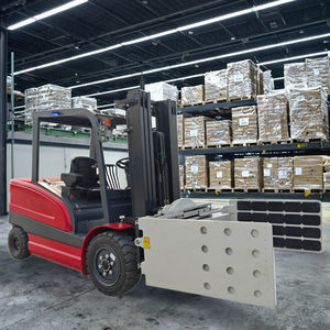 Pegangan wadah listrik kuat, isi 5 Ton baterai Lithium-Ion kapasitas angkat 4 roda tiang dua tahap garansi 1 tahun - Product Image 4