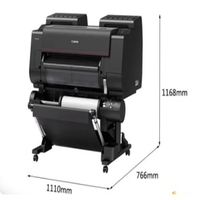 Printer Inkjet Format Besar Canon PRO 521 PRO2100 24 Inch A1 12 Warna USB Resolusi 1200