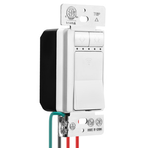 Interruptor de Pared Moderno YUHE de 2 Botones, Regulable, 120V 16A, Plástico IP20, Estilo Decorativo con Cable de 0.5m - Product Image 6