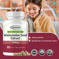 Capsule en poudre d'extrait de graines de pastèque healthfe