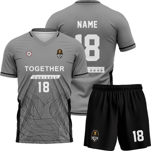 Maglie da Calcio OEM ad Asciugatura Rapida Stampa Logo Personalizzata Direttamente dalla Fabbrica Stampa Nome a Sublimazione Personalizzata Qualità Thailandese per Allenamento - Product Image 2