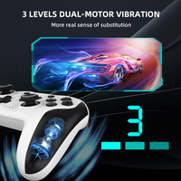 Manette de jeu transfrontalière GAMINJA NS009 pour Switch, sans fil Bluetooth, avec gyroscope six axes et vibration, compatible Black Myth Wukong
