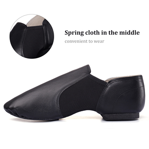 Sepatu Dansa Jazz Kulit Profesional Unisex Bekas dari AS, Tersedia, untuk Wanita dan Pria, Anti-selip, Sol Terpisah - Product Image 4