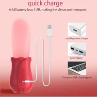 Realistische Leckzungen-Vibratoren für Frauen, 10 Geschwindigkeiten, Nippel- und Klitorisstimulation, Sexspielzeug, USB-aufladbar, für Paare