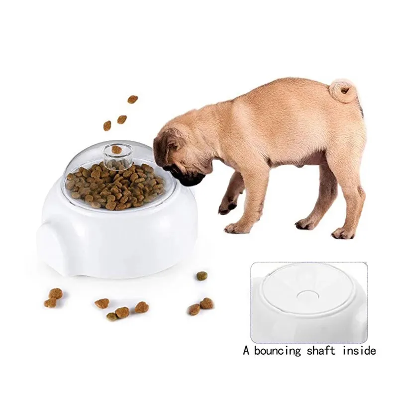 Tocco automatico della ciotola del cane di progettazione creativa per espellere alimento
