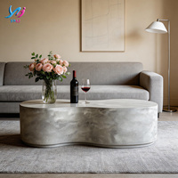 Table basse moderne et durable en GRC, tables d'angle, meubles de salon et de chambre à coucher, vente en gros d'usine, écologiques