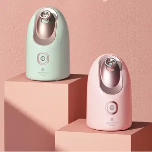 Mini Aroma Face Steamer, Ionic Face Steamer for Home Facial, Warm Mist Humidifier Atomizer for Face Sauna Spa