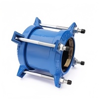 Raccord flexible en fonte ductile Fenghuang Foundry PN10 PN16 PN25, couplement universel contraint DI pour tuyaux HDPE/PVC