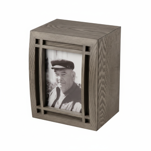 โกศใส่ศพทำด้วยมือสำหรับงานศพผู้ใหญ่พร้อมโลโก้ตามสั่ง - Product Image 1