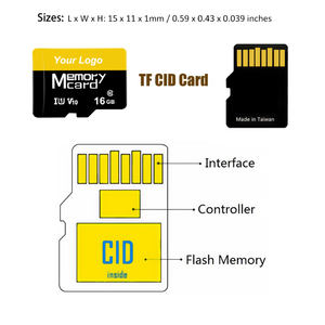 Carte Micro TF SD haute vitesse classe 10 U3/A1, carte mémoire Flash en plastique d'origine pour appareil photo/téléphone/MP3/DVR - Product Image 2