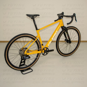 Cadre de vélo de route en fibre de carbone GRX 700c*45c personnalisé, 12 vitesses, avec fourche à suspension et freins à disque, léger, pour course et gravel - Product Image 6