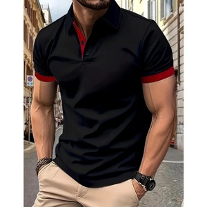 Polo de golf classique pour homme, manches courtes, col à double bordure, séchage rapide, performance optimale - Product Image 4
