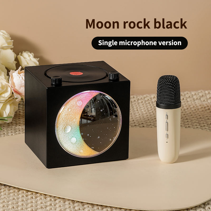 ไมโครโฟนสีดำ+เดี่ยว