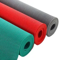 PVC Ausgehöhlte Verdickte Rutschfeste Matte für Toilette, Küche, Garage, Fitness, Outdoor, Teppich, Türmatte, Flur, Badezimmer, Gewerbe