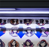 Cámara CCD de grado automático de alta precisión FS350, cortador de etiquetas de papel, trazador de alta precisión, servocontrolador, software Signmaster