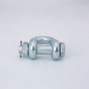 Aleación de acero G210 Galvanizado Tipo EE. UU. Tornillo Pin D Arco Grillete 1/2 "Spray de plástico - Product Image 1