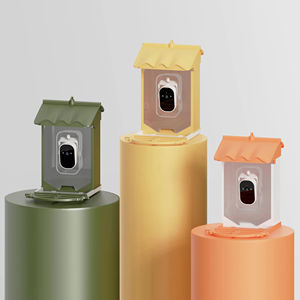 أحدث جهاز تغذية الطيور بالطاقة الشمسية مع كاميرا تحكم التطبيق في الهواء الطلق رؤية ليلية التقاط تلقائي جهاز تغذية الطيور الذكي - Product Image 6