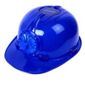 Hard Hat With <b>Fan</b> Ventilation Construction Safety Helmet Outdoor Work Protection Summer Use 6 Point Suspension - Product Image 5