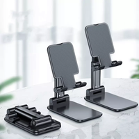 Support de téléphone pliable télescopique réglable, accessoires de téléphone Portable, vidéo Mobile, nouveau support de téléphone de bureau