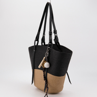 Femmes 2025 nouveau été voyage plage sac fourre-tout grande capacité tressé paille unique sac à bandoulière grand sac