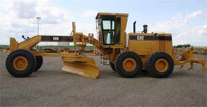 Niveleuse Caterpillar 16H d'origine, niveleuse d'occasion bon marché USA Cat 16H à bas prix à Shanghai - Product Image 5