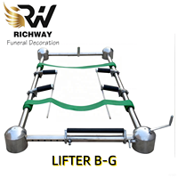 RW China Silver Accesorios para Ataúdes de Metal Estilo Americano y Europeo LIFTER B-G, Herrajes y Decoraciones Funerarias