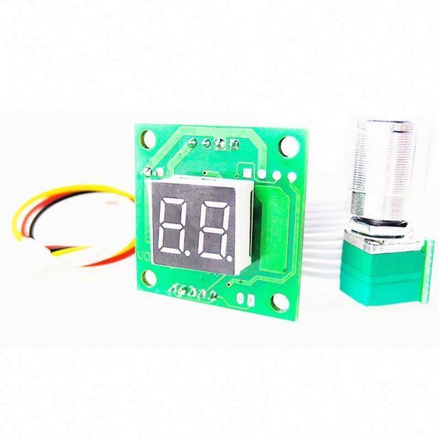 6V 12V 24V 28V DC Digital Display DC Motor Speed Controller Adjustable Variable Speed Switch Small Size PWM Driver