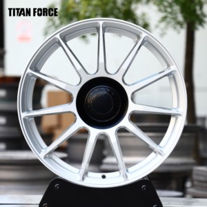 Jantes de voiture TITAN FORCE 19 20 21 22 23 24 pouces, roues forgées sur mesure, verrouillage central, jantes brossées pour Ford GT Mk II GT Le <span class=keywords><strong>Man</strong></span> Racecar - Product Image 2