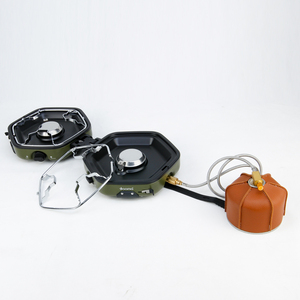 Xách Tay Đôi Đầu Bếp Gas Có Thể Gập Lại Nồi Cho Ngoài Trời Đi Bộ Đường Dài Và Cắm Trại Cho Cắm Trại Bếp - Product Image 3