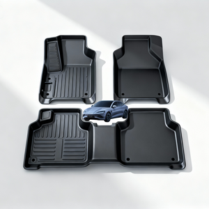 Tapis de sol de luxe 3D pour l'intérieur de <span class=keywords><strong>voiture</strong></span>, tapis de coffre étendu et tapis de protection profond pour Byd Sealion 07 EV 2024 - 2026 - Product Image 1