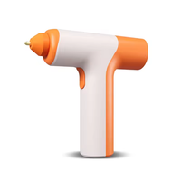 Pistolet à colle chaude électrique sans fil au lithium-ion de qualité industrielle, garantie 3 ans, design attrayant pour le bricolage et l'adhésion