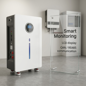 Residential Energy Storage Battery 16kWh 51.2V 314Ah LiFePO4 Tower Pack with UN38.3 MSDS CAN RS485 LCD Option - Product Image 4