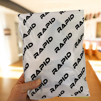 Nouvelle tendance sacs d'expédition en poly imprimés personnalisés 100% sacs d'expédition postaux compostables Solution d'emballage pour l'industrie de la mode