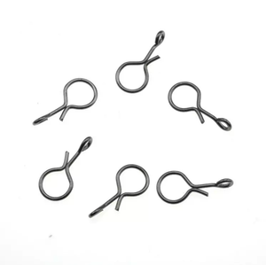 Güvenli kilit ve <span class=keywords><strong>Snap</strong></span> ile sinekler ve kanca Lures için balıkçılık için paslanmaz çelik hızlı değişim döner - Product Image 4